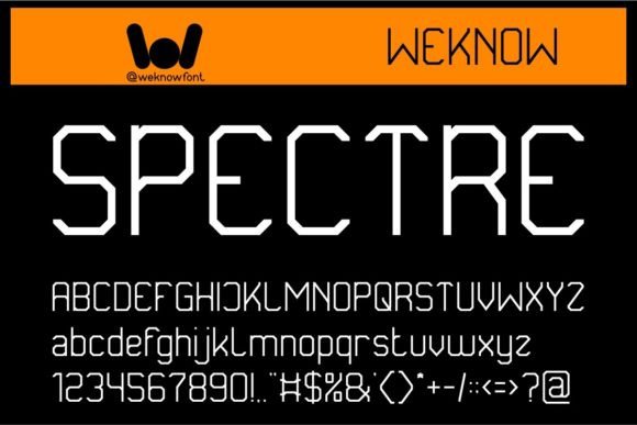 Characteristic Font - Preview 3