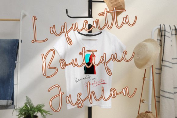Clanetta Font PNG with transparent background - Preview 3