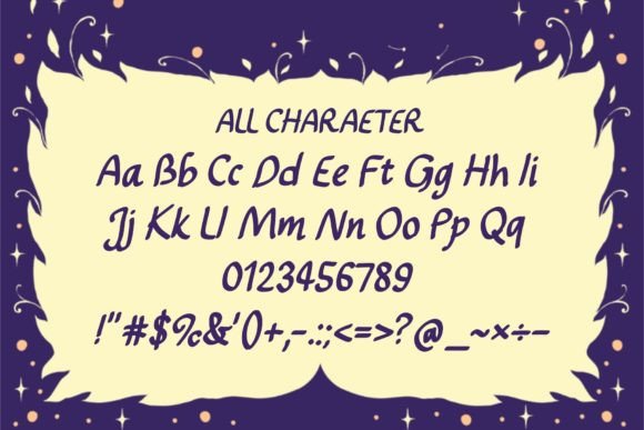 Cursed Castle Font - Preview 3