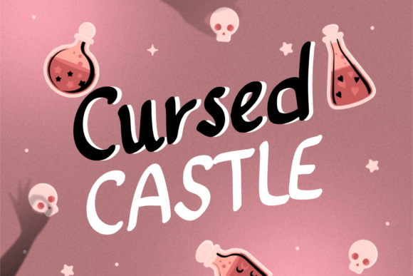 Cursed Castle Font - Preview 4