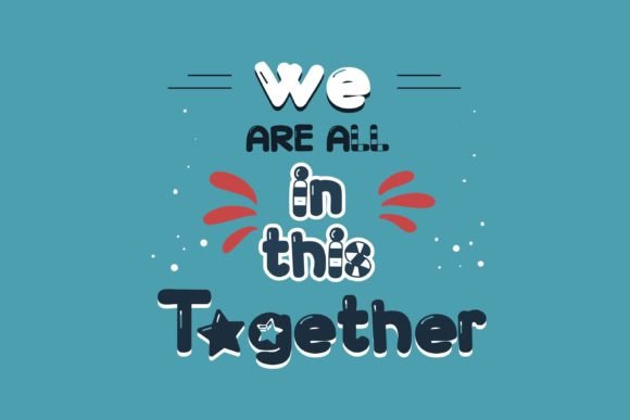 Fat Stars and Stripes Font - Preview 1
