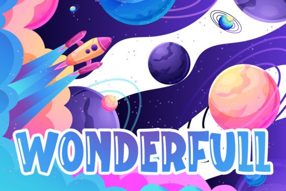 Galaxy Font - Preview 1