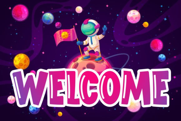 Galaxy Font - Preview 4