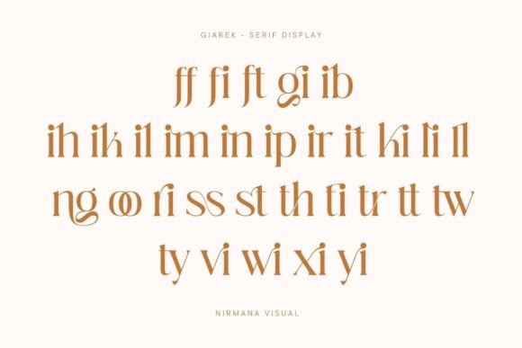 Giarek Font - Preview 3