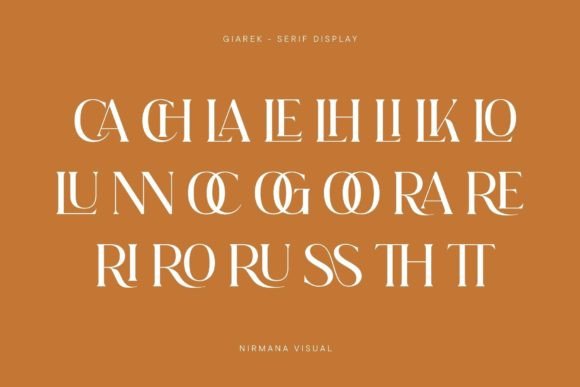 Giarek Font - Preview 4