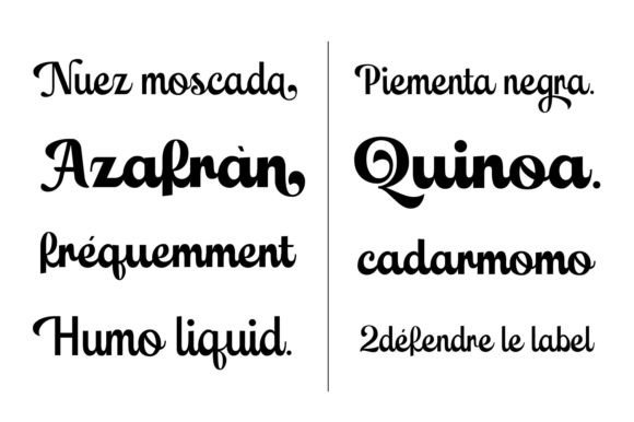 Leftis Font PNG with transparent background - Preview 3