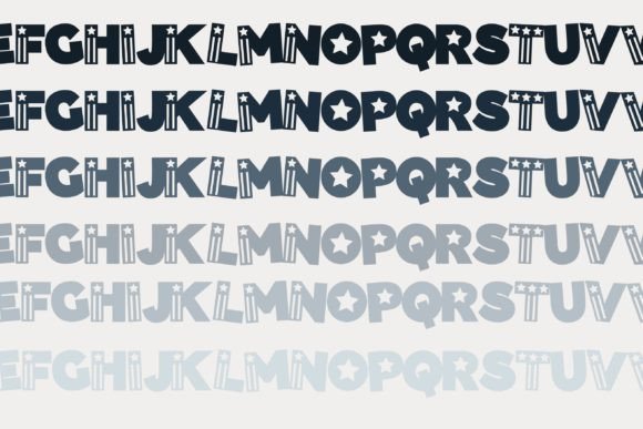 Lookey Liberty Font PNG with transparent background - Preview 4