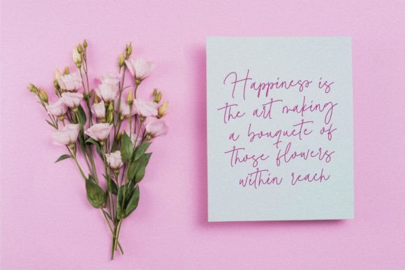 Magenta Basket Font PNG with transparent background - Preview 1