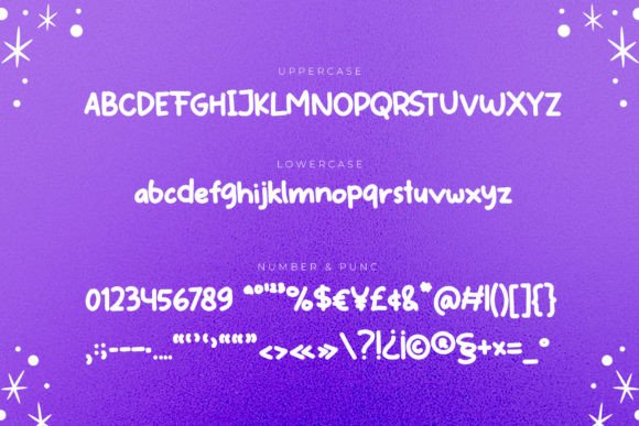 Momain Kidz Font PNG with transparent background - Preview 1