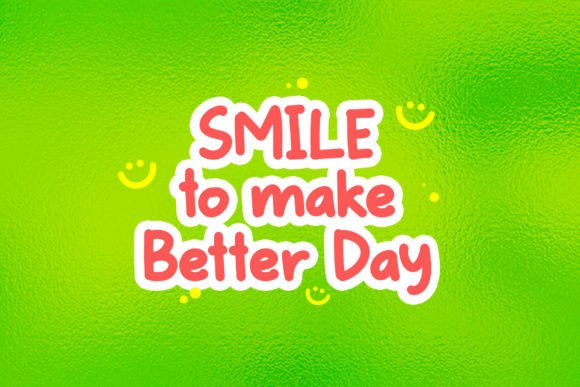 Momain Kidz Font PNG with transparent background - Preview 3