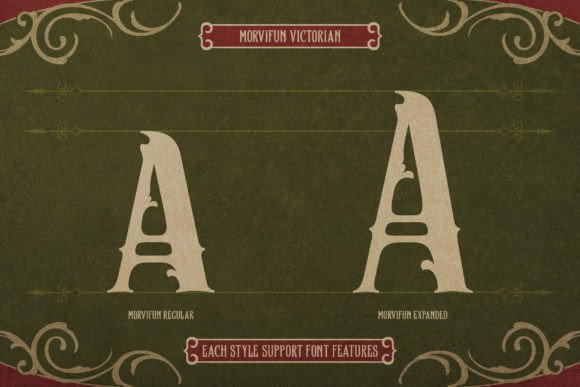 Morvifun Font PNG with transparent background - Preview 6