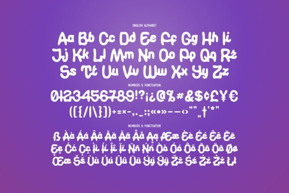 Qimzy Font PNG with transparent background - Preview 4
