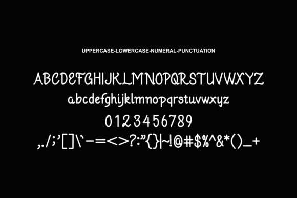 Raccyna Schein Font PNG with transparent background - Preview 3