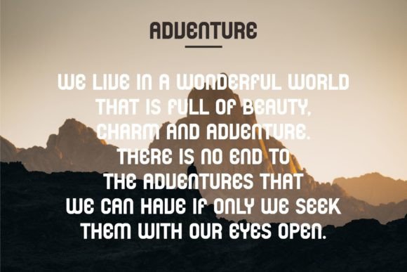 Amone Font - Preview 1