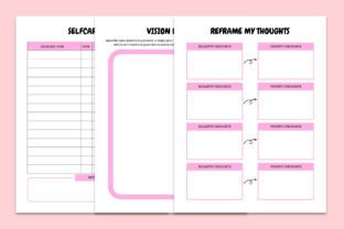 Anxiety Journal Bundles Canva Template Graphic by designmela01 ...