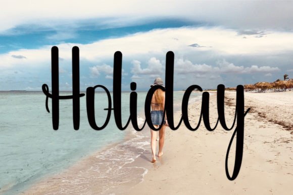 Beach Font - Preview 3