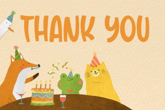 Birthday Font - Preview 3
