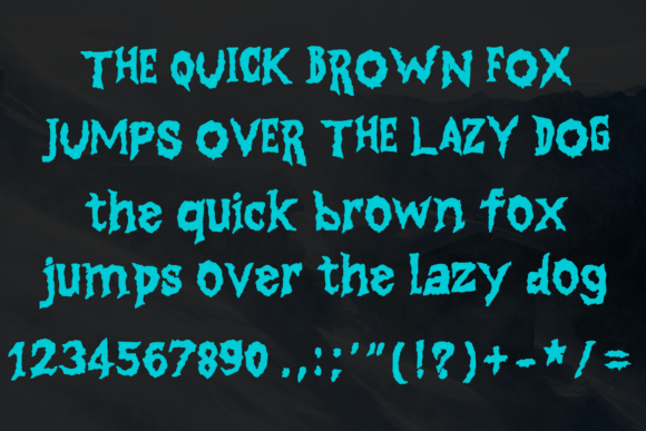 Blizz Wizard Font - Preview 2