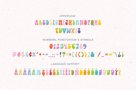 Bright Colors Font - Preview 2