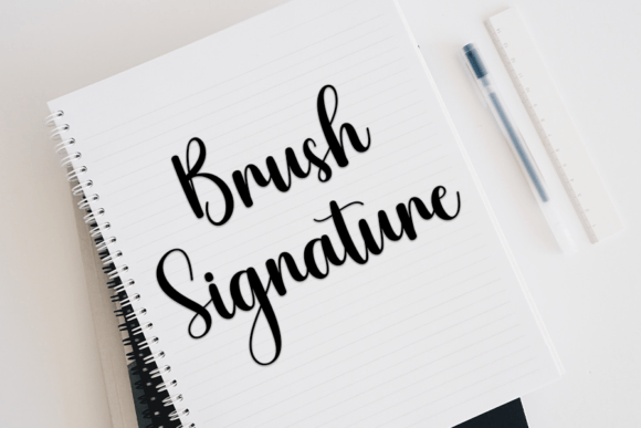 Brush Strokes Font - Preview 1