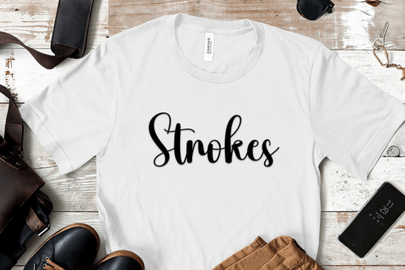 Brush Strokes Font - Preview 2