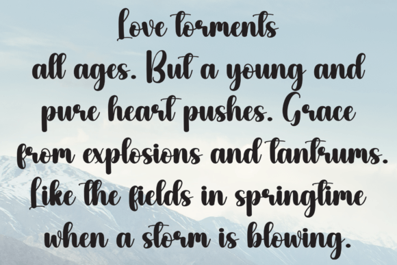 Butter Font - Preview 5