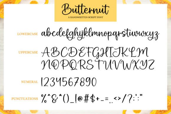 Butternut Font - Preview 6