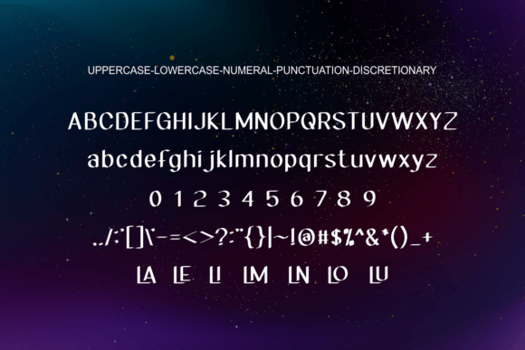 Calmolos Font - Preview 3