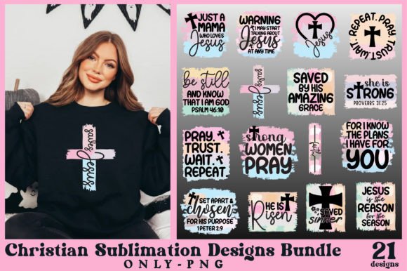 Christian Sublimation Designs Bundle Graphic Crafts By Graphic Home