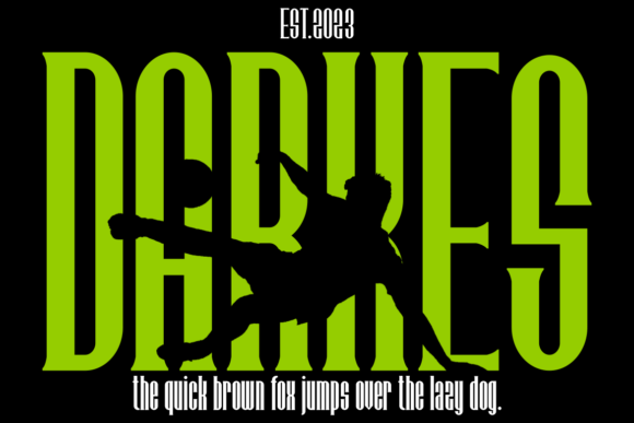 Darkes Font - Preview 3
