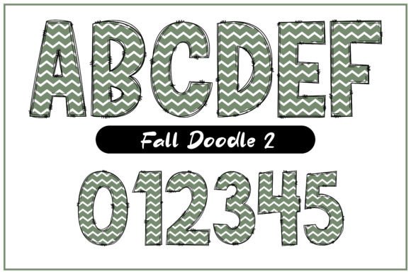 Fall Doodle Font - Preview 2
