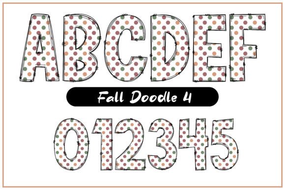 Fall Doodle Font - Preview 4