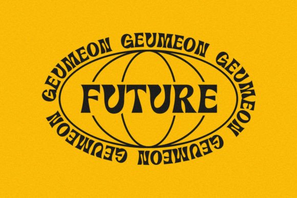 Geumeon Groovy Display Font - Preview 1