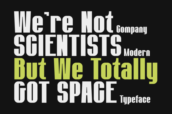 Hormesis - Condensed Display Font PNG with transparent background - Preview 1