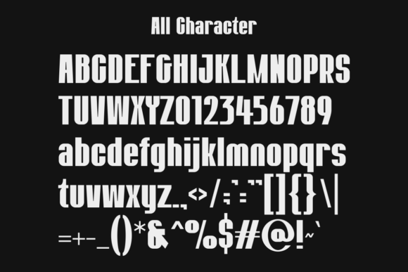 Hormesis - Condensed Display Font PNG with transparent background - Preview 2