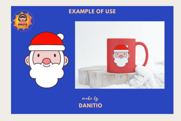 Happy Christmas Font PNG with transparent background - Preview 4