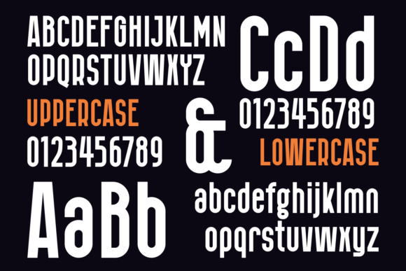 Hursy Font PNG with transparent background - Preview 1