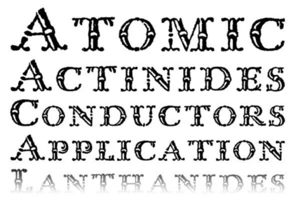Imprenta Font PNG with transparent background - Preview 1