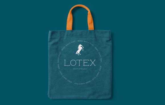 Lotex Font PNG with transparent background - Preview 2