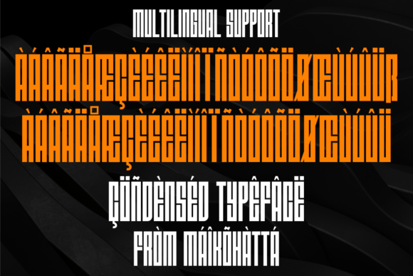 Maesiez Font PNG with transparent background - Preview 4