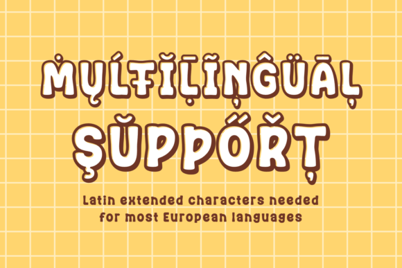 Marlo Retro Font PNG with transparent background - Preview 4