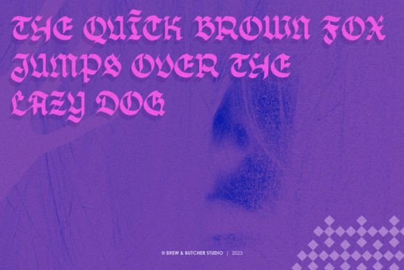 Morthao Font PNG with transparent background - Preview 4