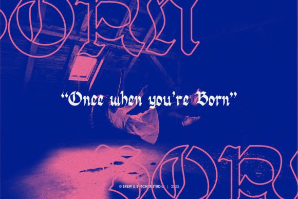 Morthao Font PNG with transparent background - Preview 6