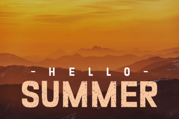 Painting Vintage Font PNG with transparent background - Preview 1