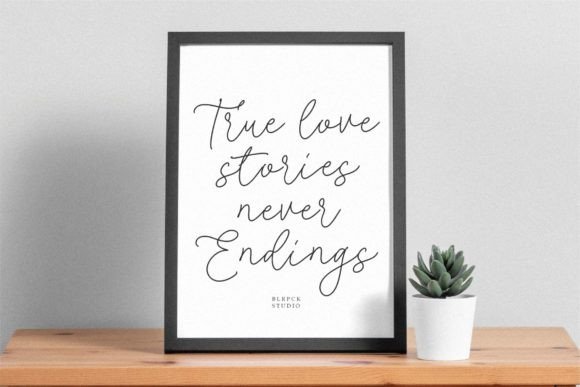 Roseline Font PNG with transparent background - Preview 3