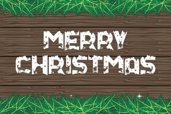 Snow Deer Font font preview - 1