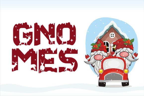 Snow Deer Font font preview - 3