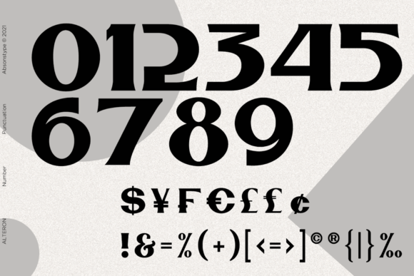 Alteron Font - Preview 6