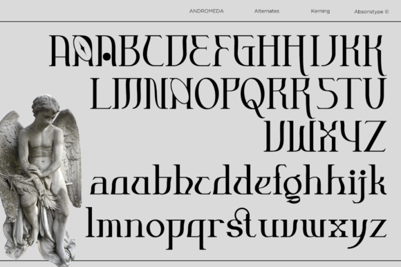 Andromeda Font - Preview 1