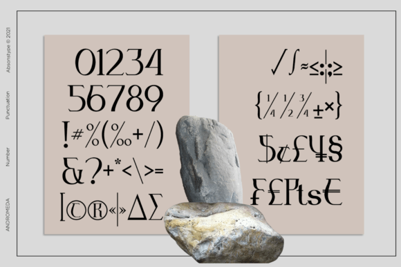 Andromeda Font - Preview 5